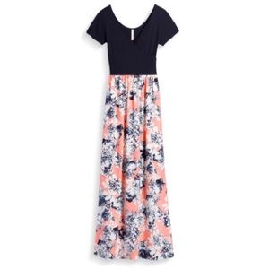 Gilli floral twofer maxi dress